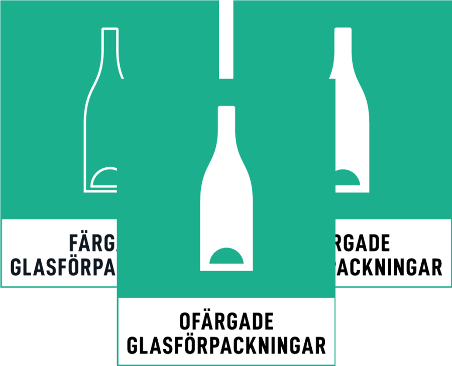 ÅVC Glasförpackningar 60x80mm