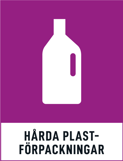 Hårda plastförpackningar